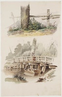 TvB T 451
<br/>
Twee studies
<br/>
<em>Huysmans, Constantinus Cornelis (1810-1886)</em>